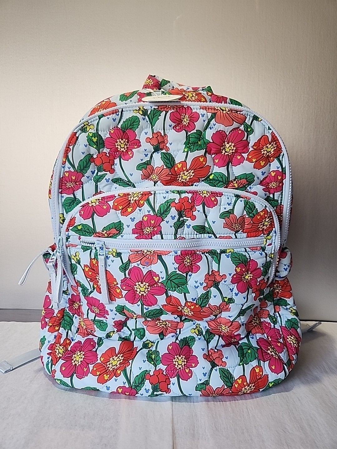 Vera Bradley Quilted Bancroft Featherweight Nylon Backpack – Mickey Meadow