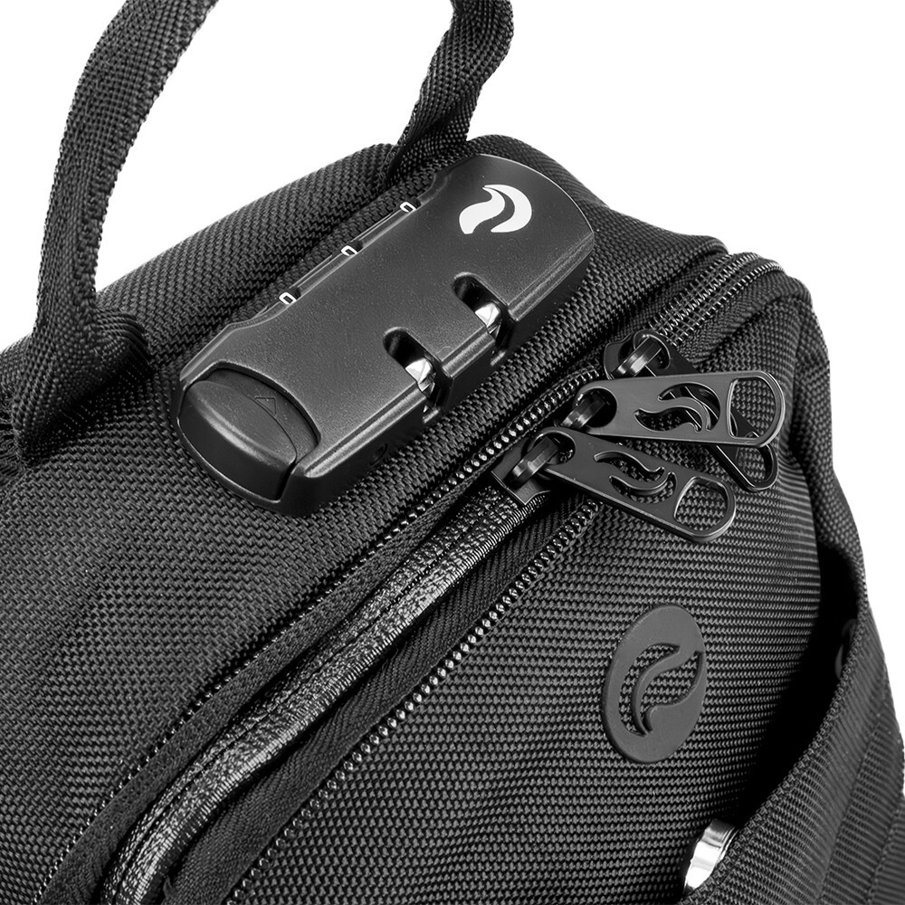 Skunk UNO Smell Proof Cross Body 100% Smell Weather Proof Carbon Lining – BLACK