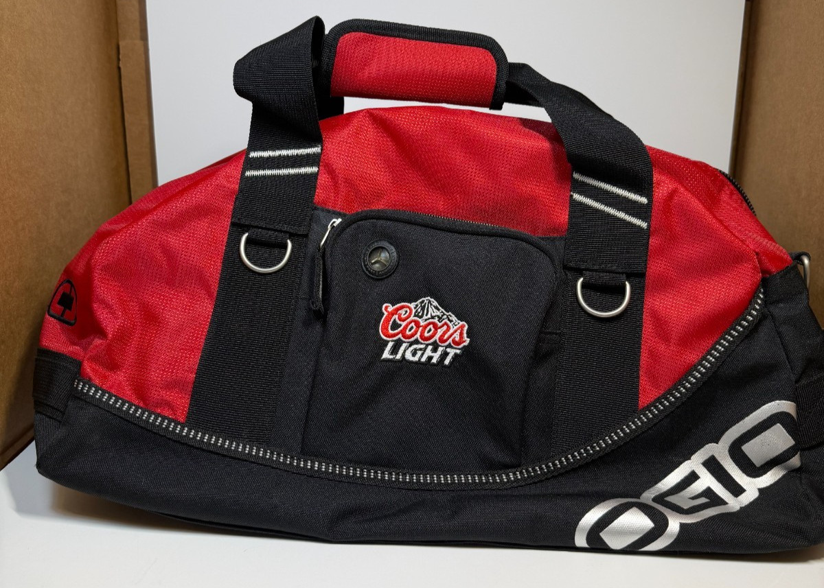 NEW OGIO w/Coor Light Logo Half Dome Duffle Bag /Gym Shoulder Strap Audio Pocket
