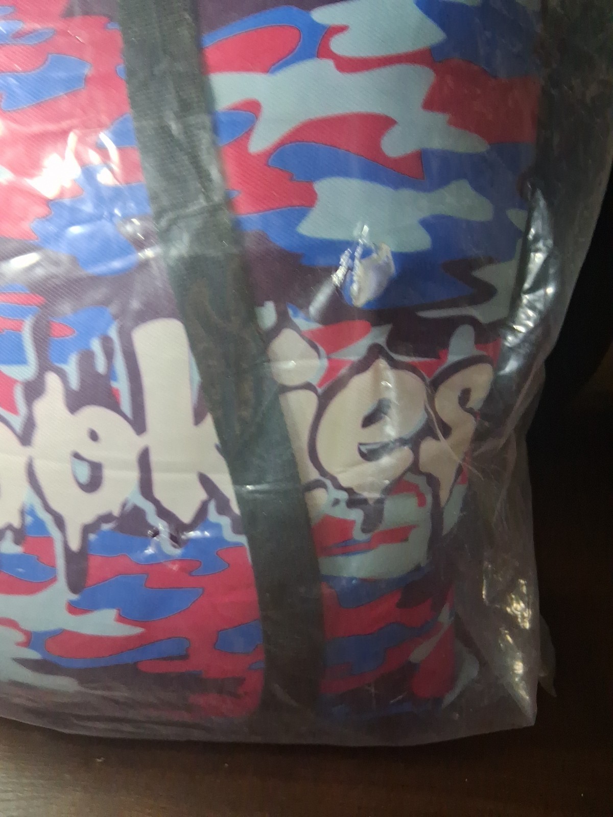 Puffer Bag .Small Shoulder Bag Smell Proof Zipper And Pull String