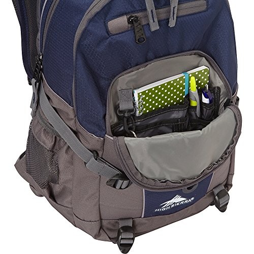 HIGH SIERRA LOOP BACKPACK, TRAVEL, WORK BOOKBAG, TABLET SLEEVE, – 32646-8561