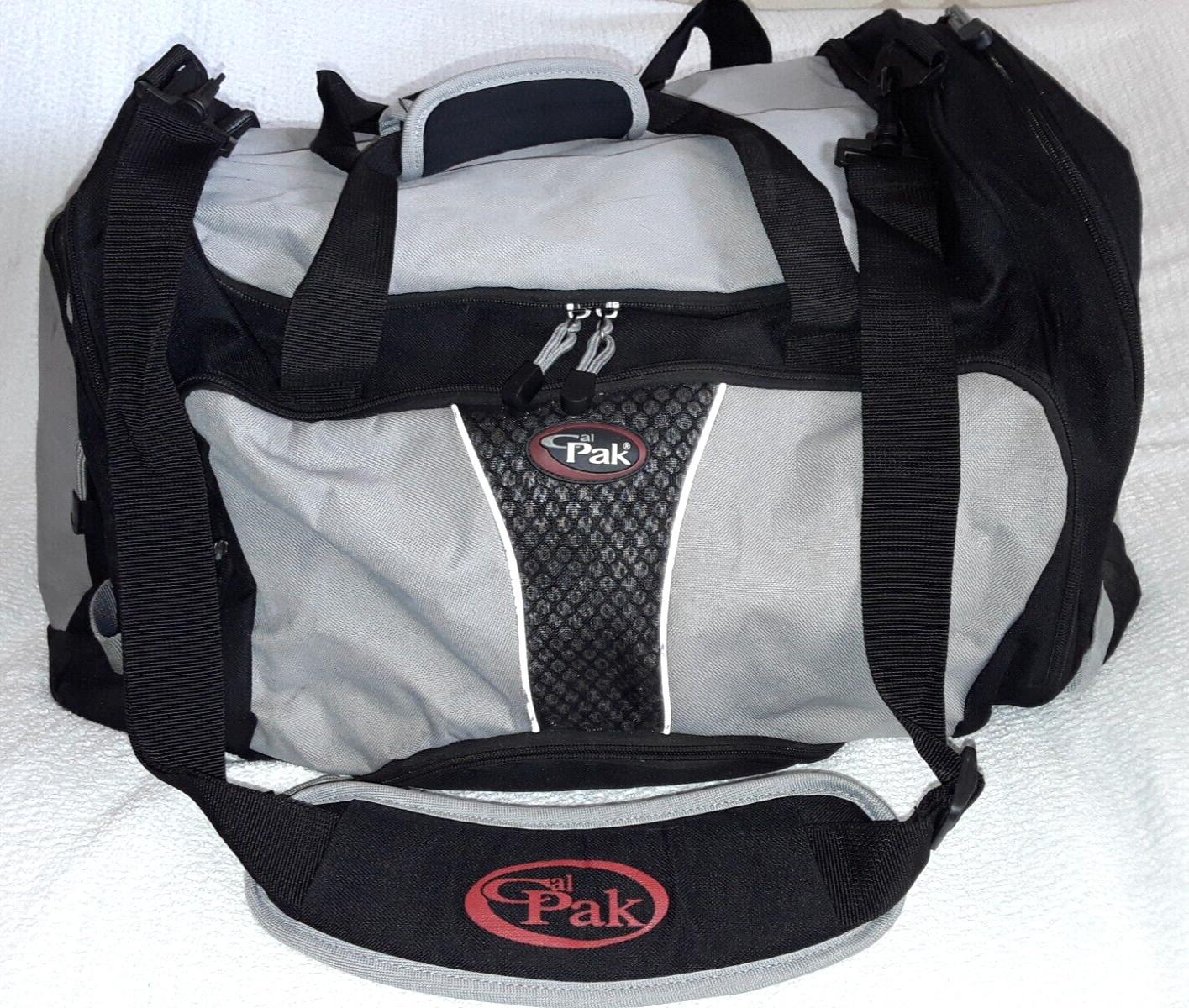 Calpak Duffle Bag Carry On Luggage Gray Black