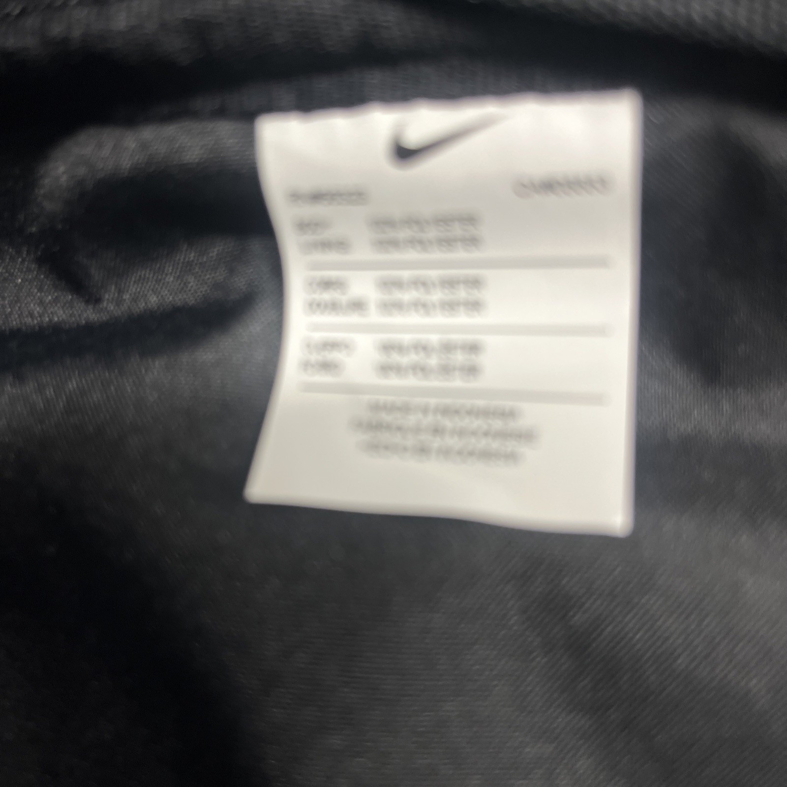 Nike Elemental Back pack black /white sportswear. Casual school New