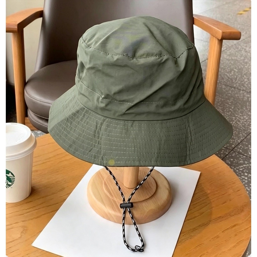Foldable Outdoor Set UPF50+ Bucket Hat + Waterproof Backpack Unisex Travel Kit