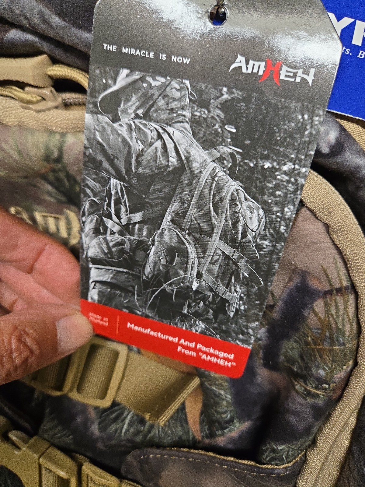AmHEN | Multicam Tactical Backpack | 31 L | Military MOLLE Camo Bag | NWT