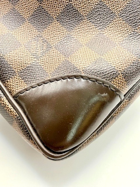 LOUIS VUITTON Porte Documents Voyage Damier Ebene Canvas Briefcase – Excellent