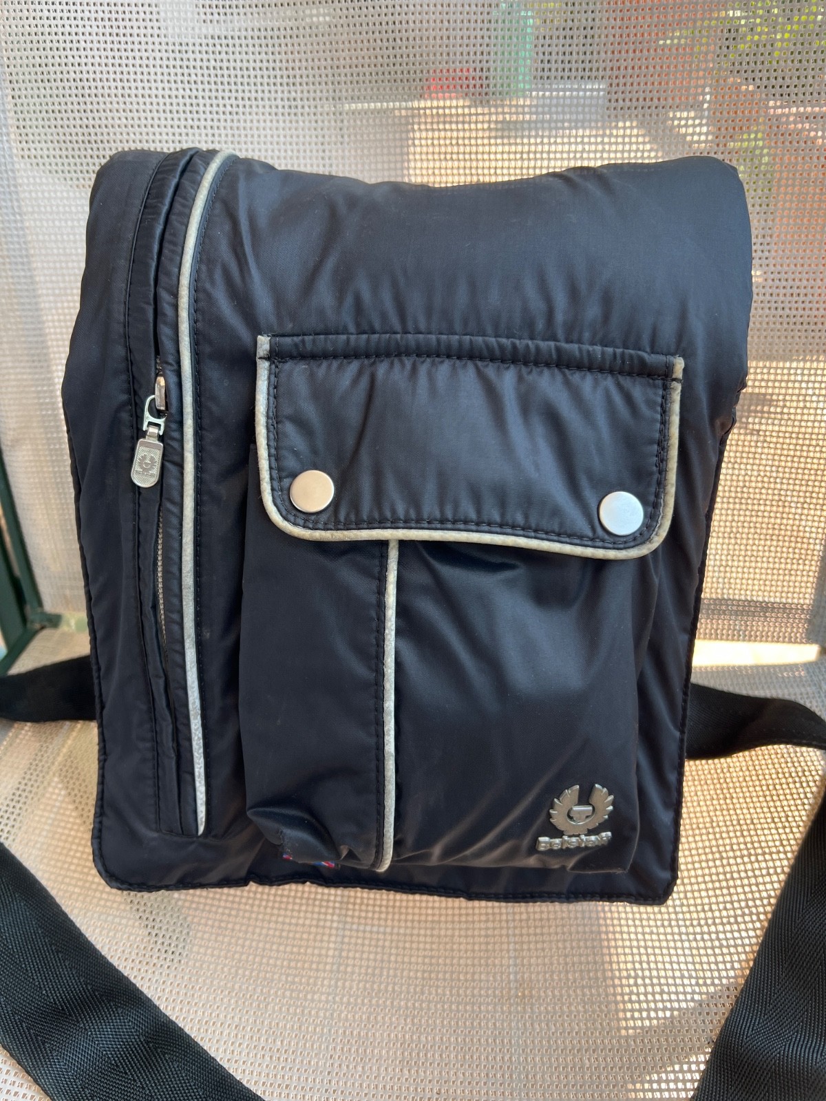 BELSTAFF Shoulder bag multipockets Waterproof Malenotti