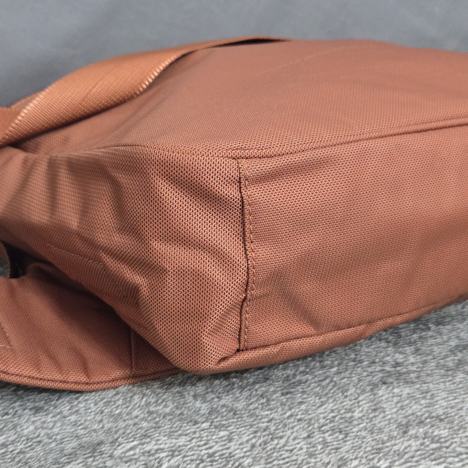 Tumi T-Tech Messenger Bag Orange Flame Ballistic Nylon Laptop Travel Crossbody