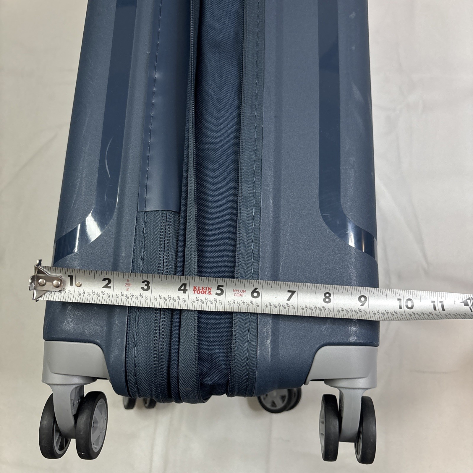 DELSEY Paris Clavel Hardside Expandable Luggage with Spinner Wheels Blue
