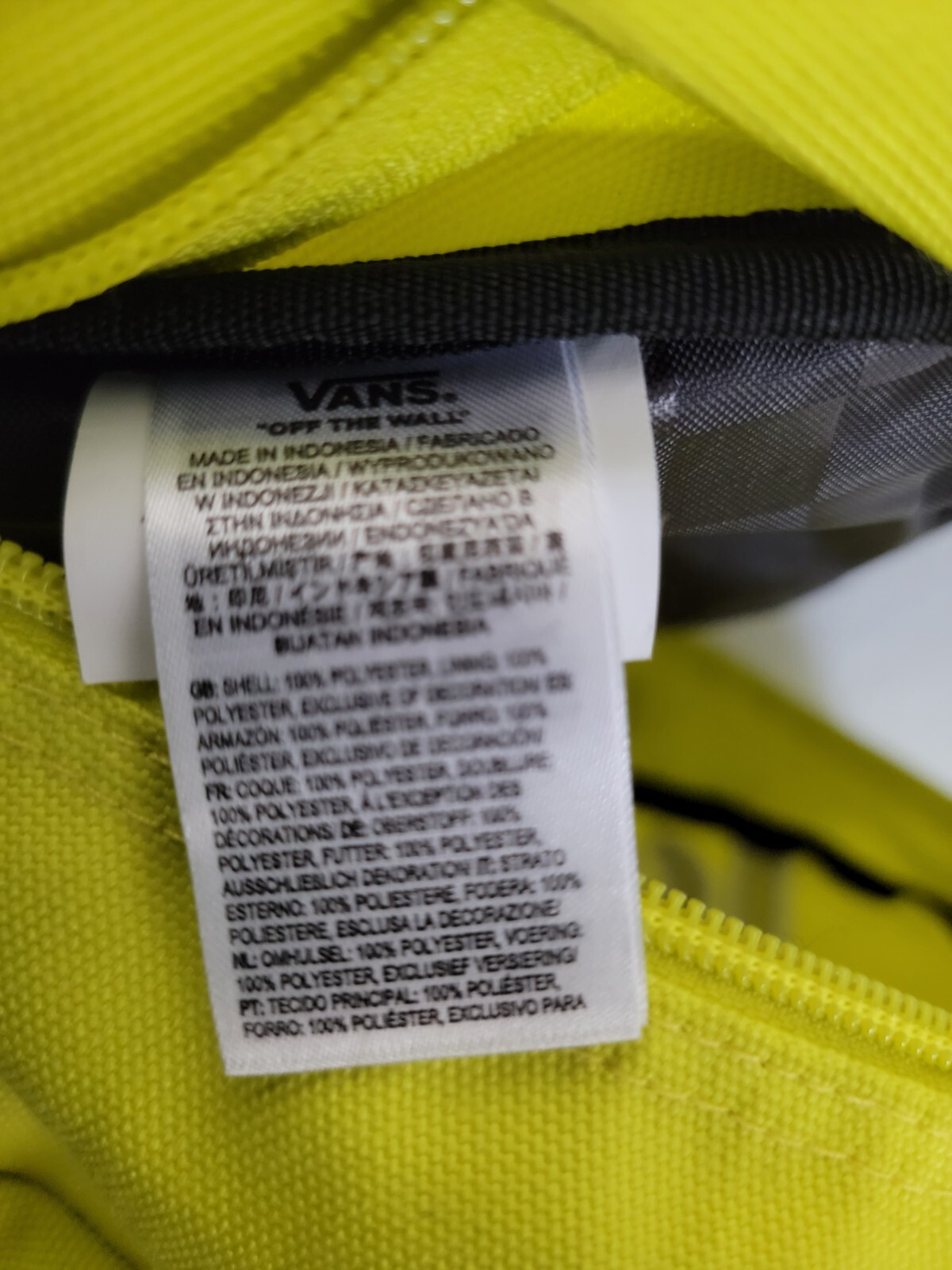 Vans Off the Wall Old Skool III Neon Backpack