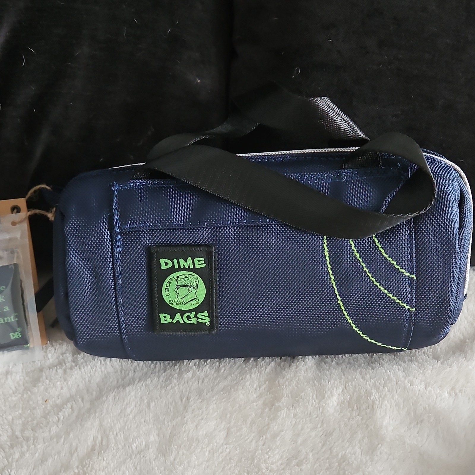 Dime Bags 10″ Waterproof Padded Duffle Bag. Color Cobalt. Brand New With Tags