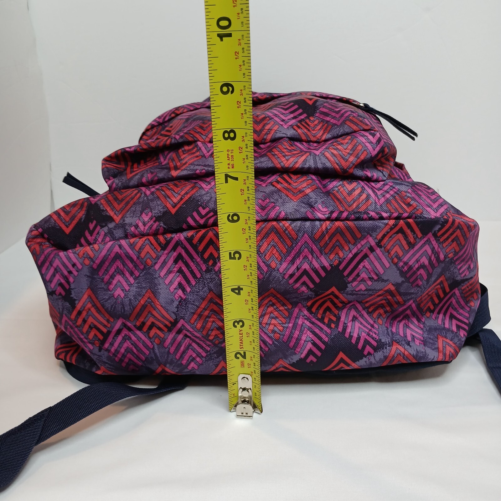 Jansport Superbreak Backpack JS00T501 Diamond Arrow Geometric All Over Print Y2K