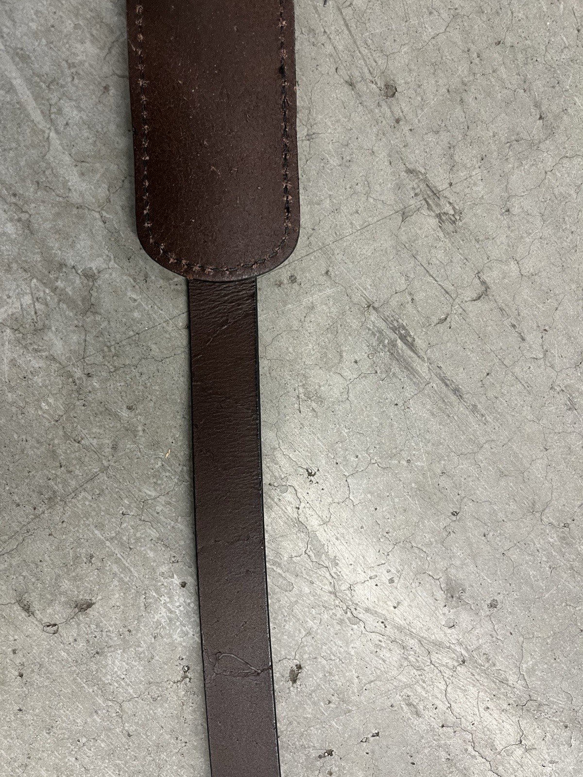 Filson Bridle Leather Brown Padded Soulder Strap Medium – Excellent Condition