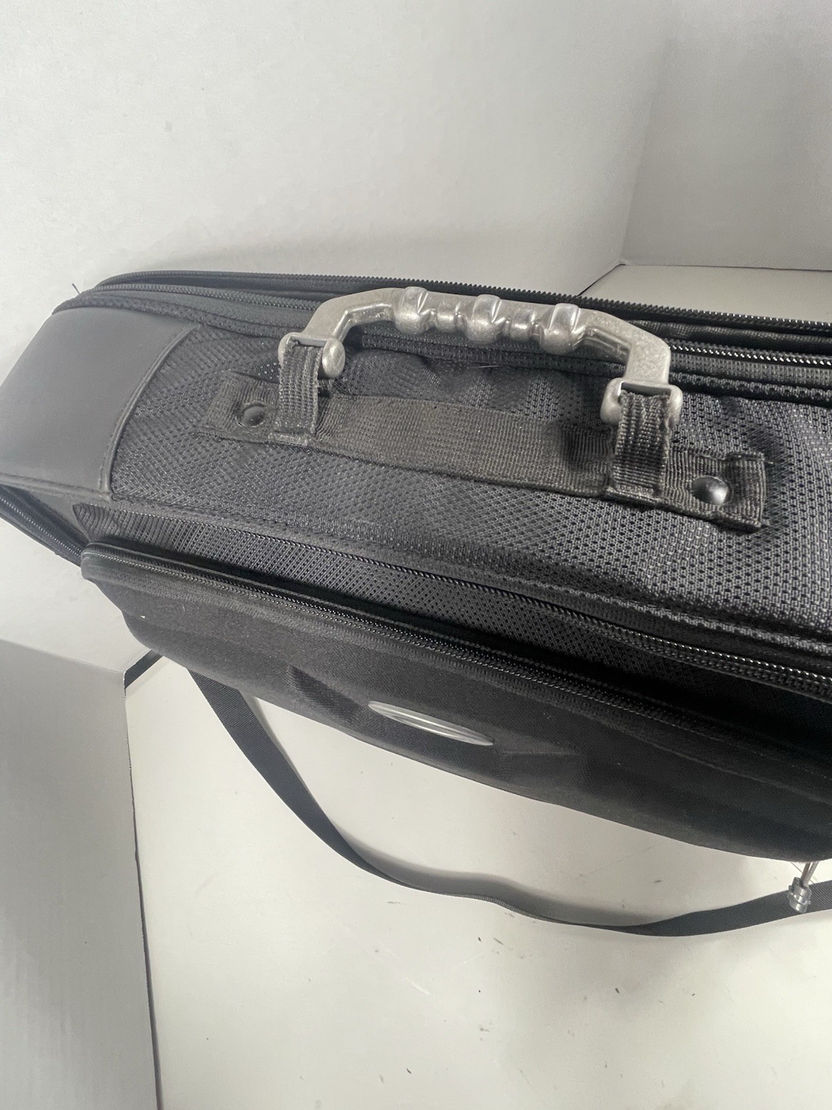 Oakley Tactical Field Gear Messenger Bag Black Hardshell Utility Commuter Laptop