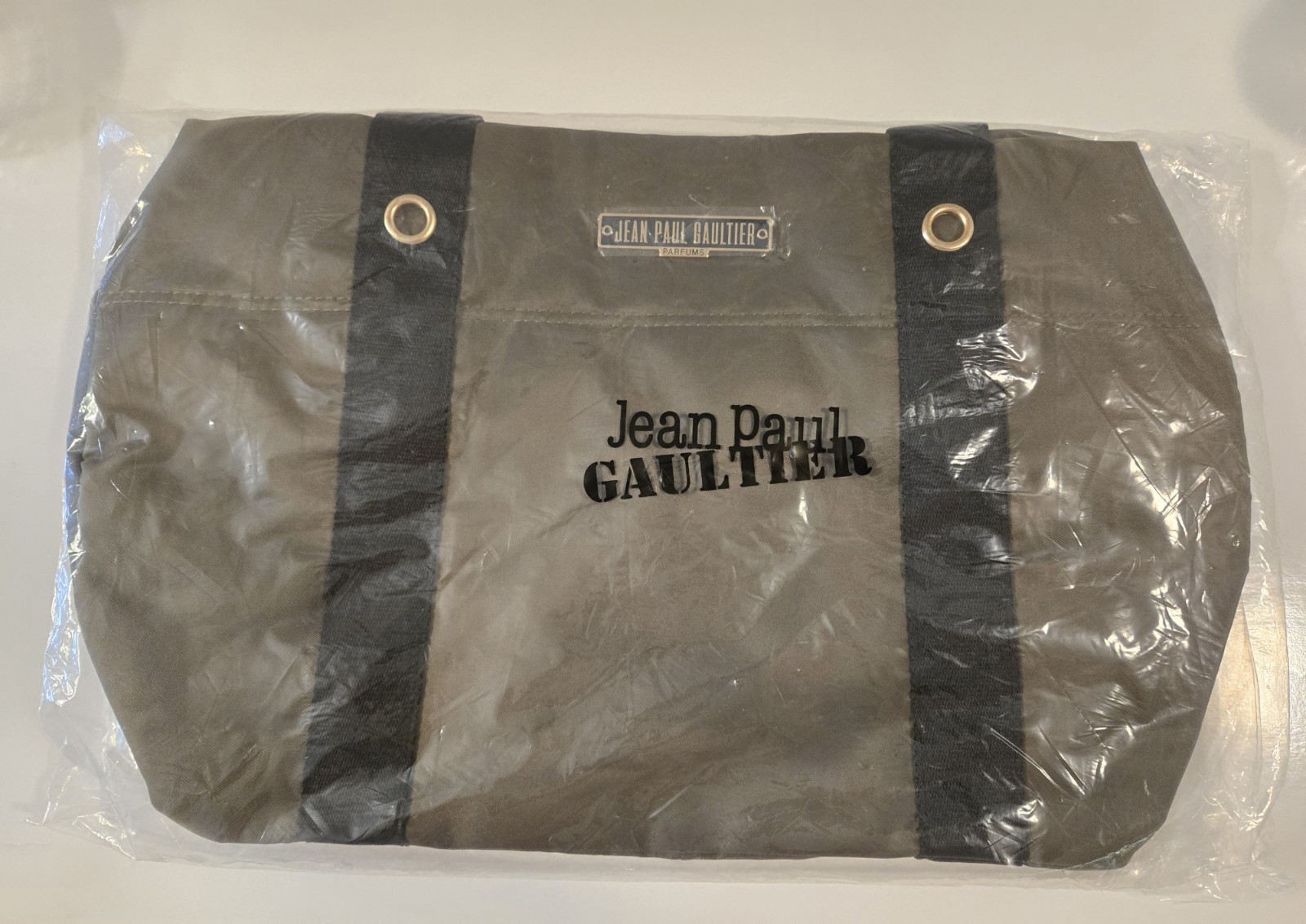 Jean Paul Gaultier Weekender Travel Duffle Bag Unisex Army Green Gym Bag 18×11