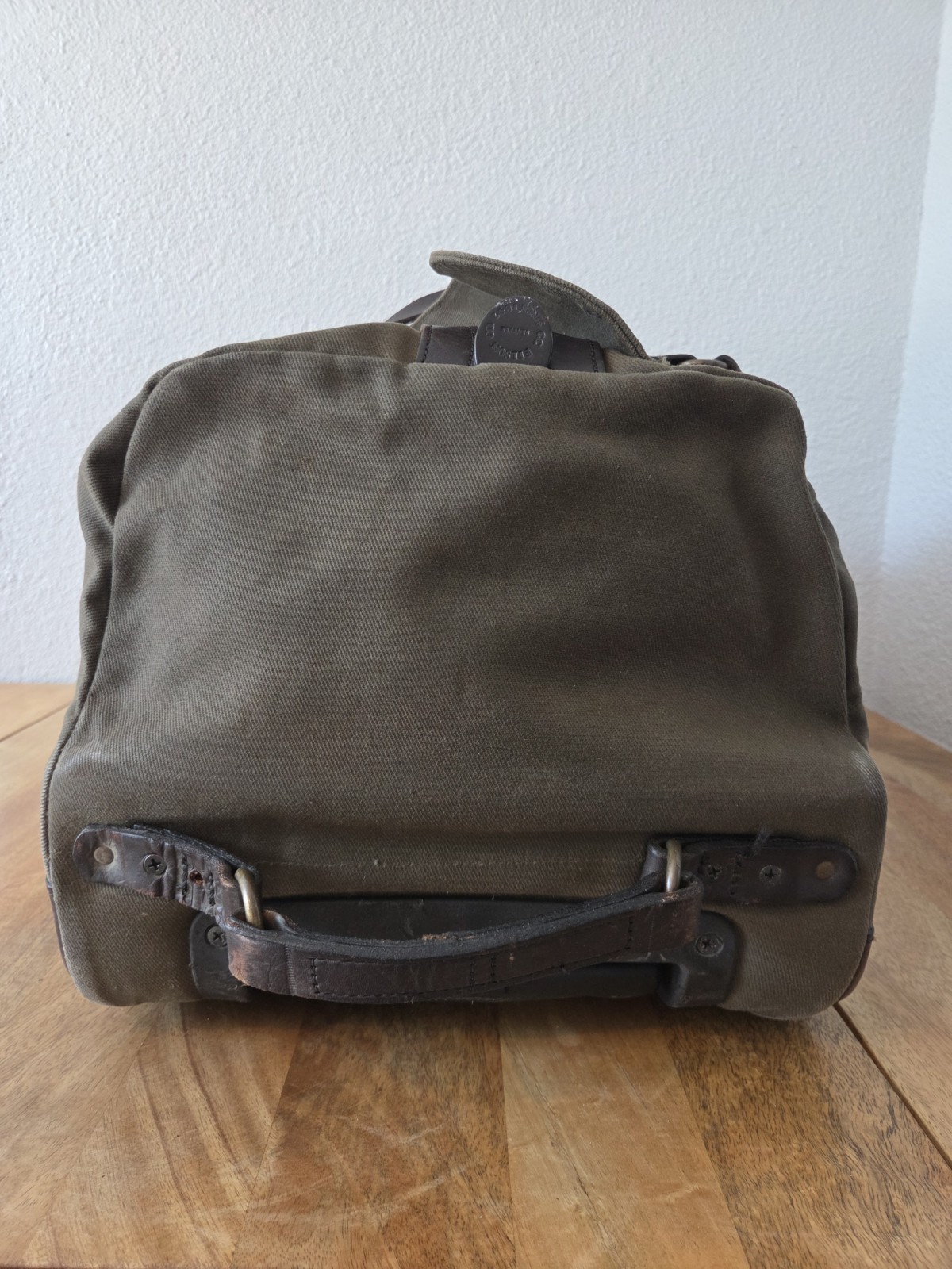 Filson Large Rugged Twill Rolling Duffle Bag | YKK Era | Otter Green | USA Made