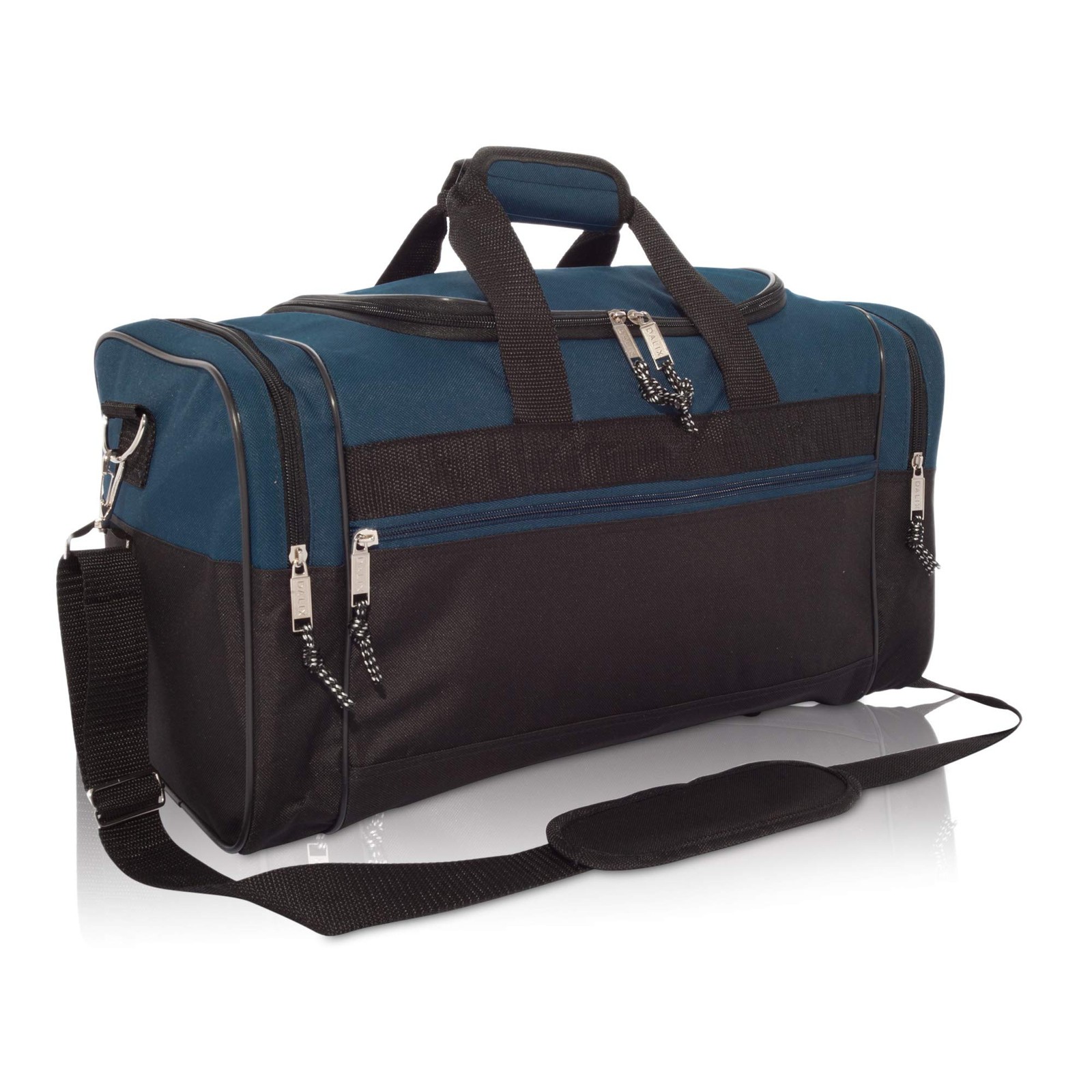 17 inch Blank Duffle Bag, Travel Size, Durable Sports Gym Duffel, Lightweight