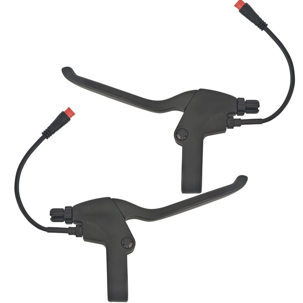 Aluminum Alloy Brake Handles for Electric Scooter 118mm Poweroff 2Pin 2Y