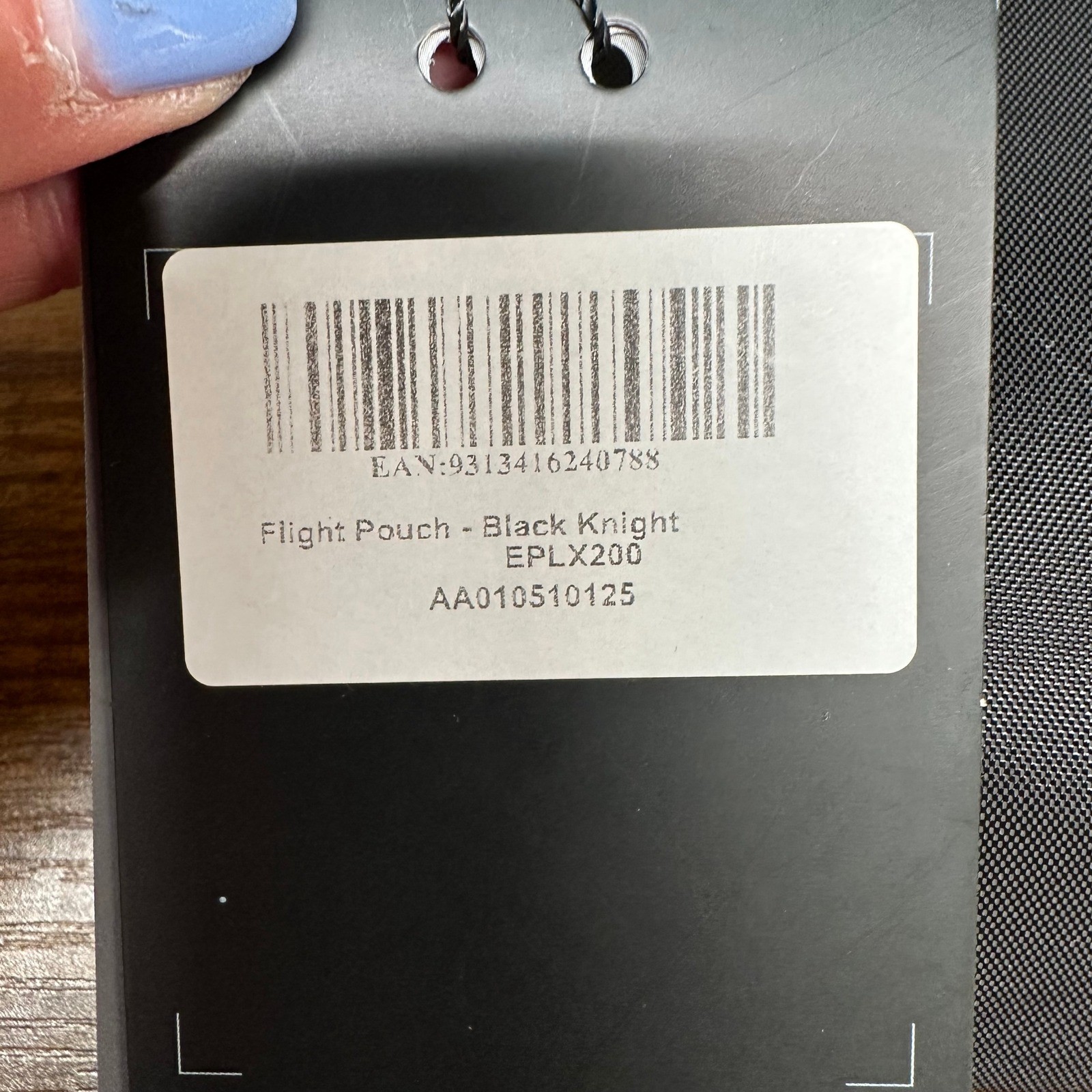 NEW Alpaka Flight Pouch Black Knight EPLX200 Travel Sling Bag Organizer NWT