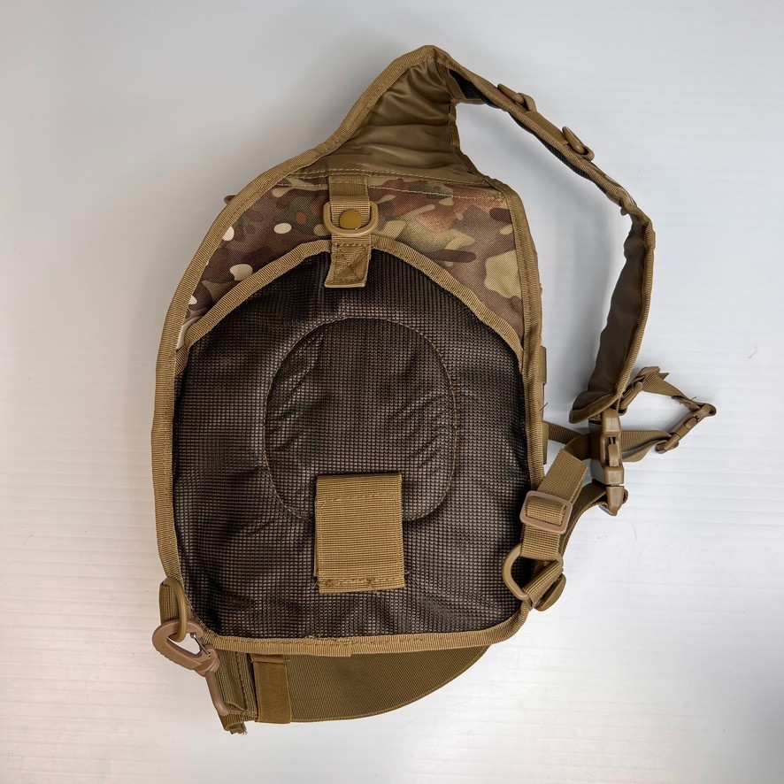 Kaufman Tactical Shoulder Bag Men Sling Molle Web Strap Camo Army Work Core Nw