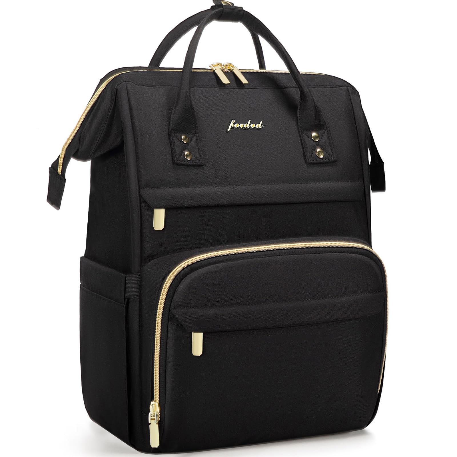 Women Laptop Backpack Work Bag – Fits 17.3 inch with Laptop Compartment Water…