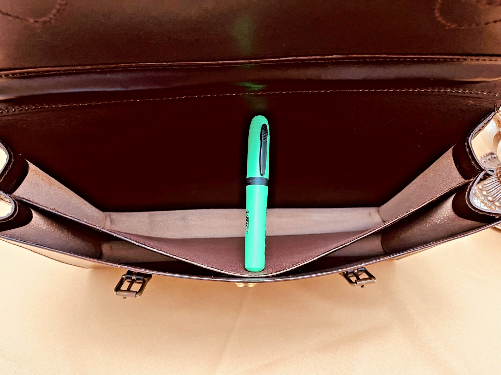 GLENROYAL Dark Brown Bridle Leather Briefcase / Portfolio / Satchel – SCOTLAND