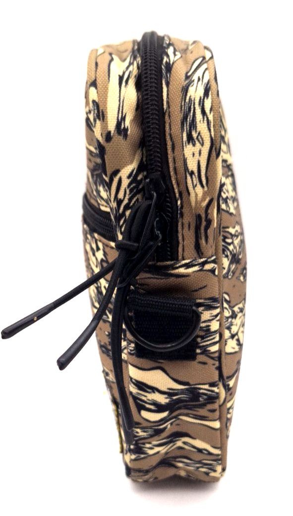WESC WeAreTheSuperlativeConspiracy Camo Zipper Pouch Bag No Strap Sweden