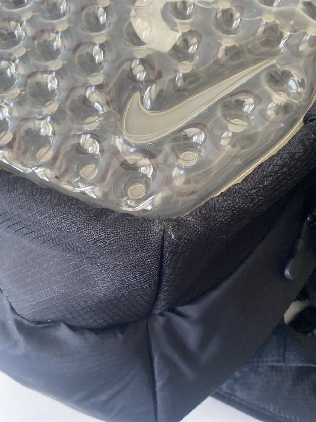 Nike Air Max Bubble Backpack Black Clear Front 17L Premium