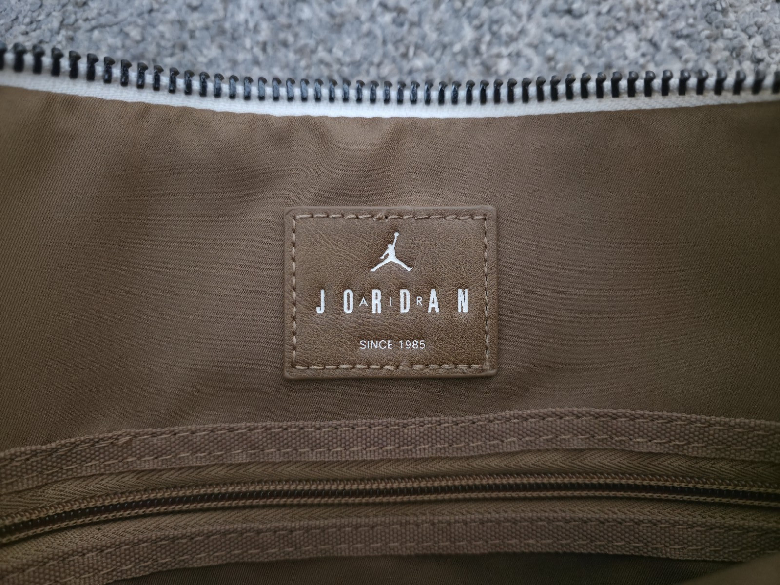 Jordan Monogram Duffle Bag Luggage Coconut Milk 40L Large- LM0759 101