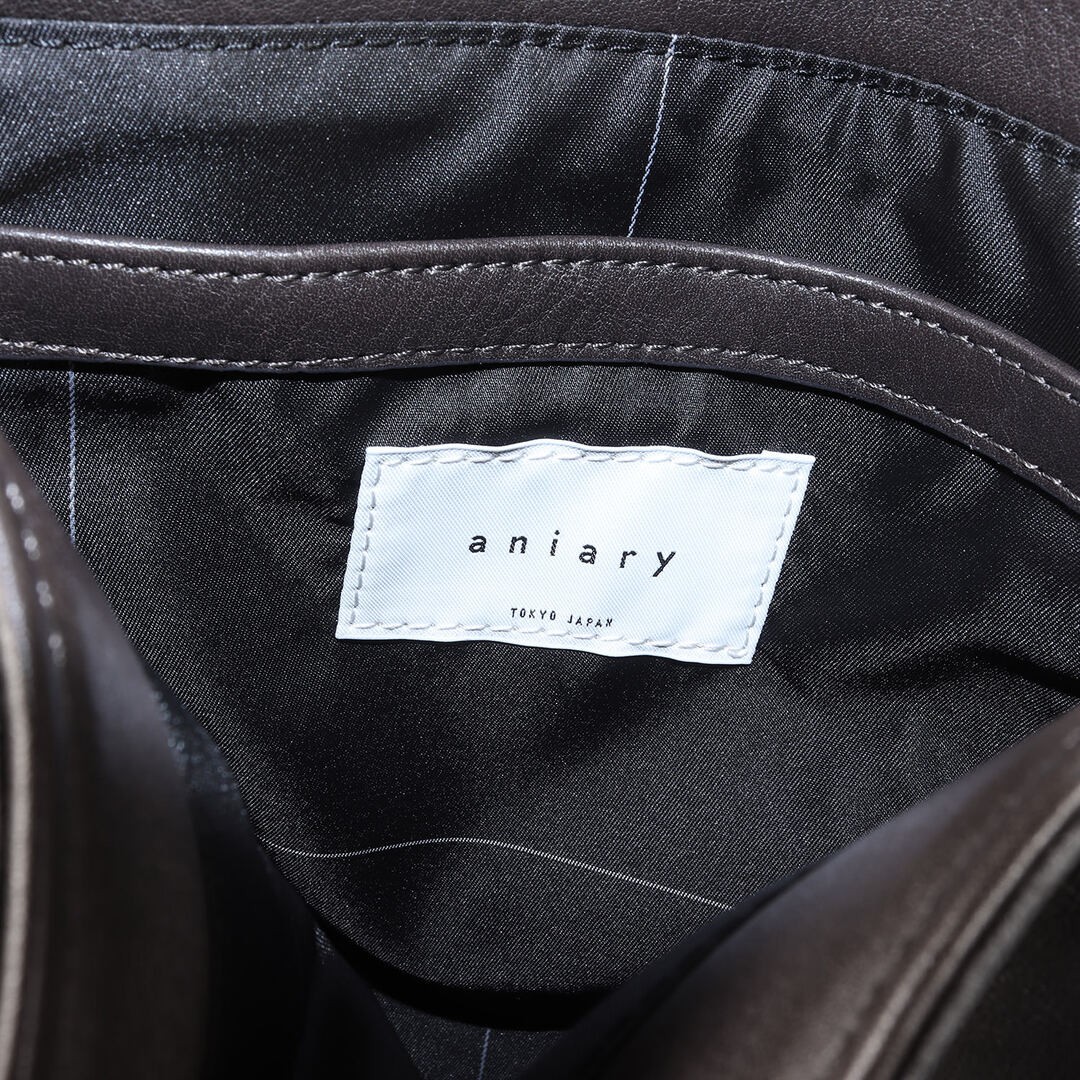 Aniary Bag | Current Model Altizan Leather Flap Shoulder Made in Used BEEG-0