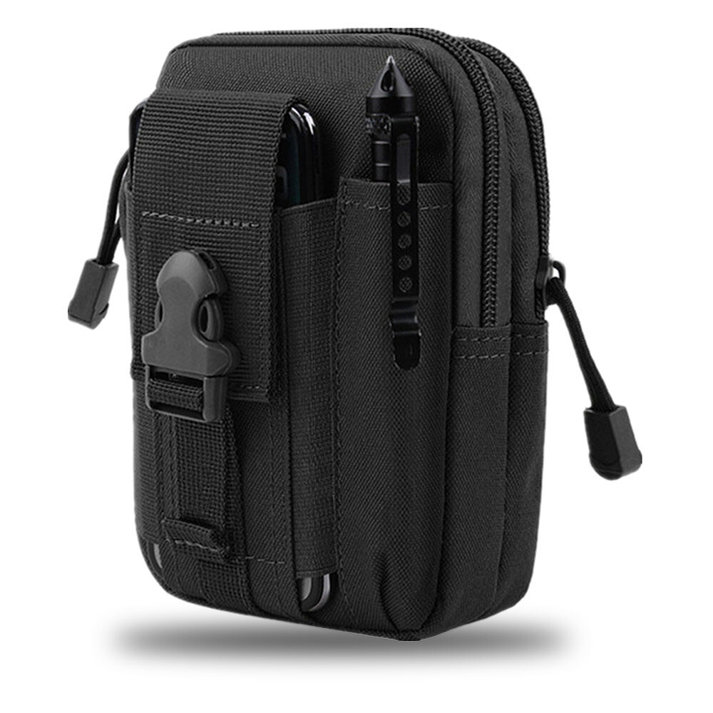 Fanny Pack Tactical Molle Military Waist Belt Phone Pouch Sports Pockets Bag