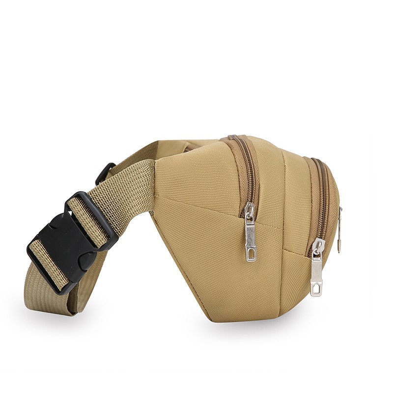 Men’s Breast Package Waterproof Outdoor Sports Bag Waist Bag Crossbody Fanny Bag