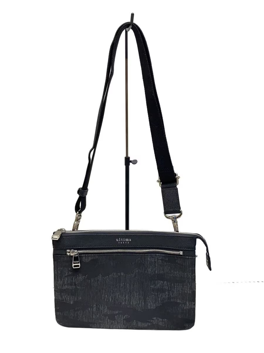ultima TOKYO Shoulder Bag — Black All-Over Print