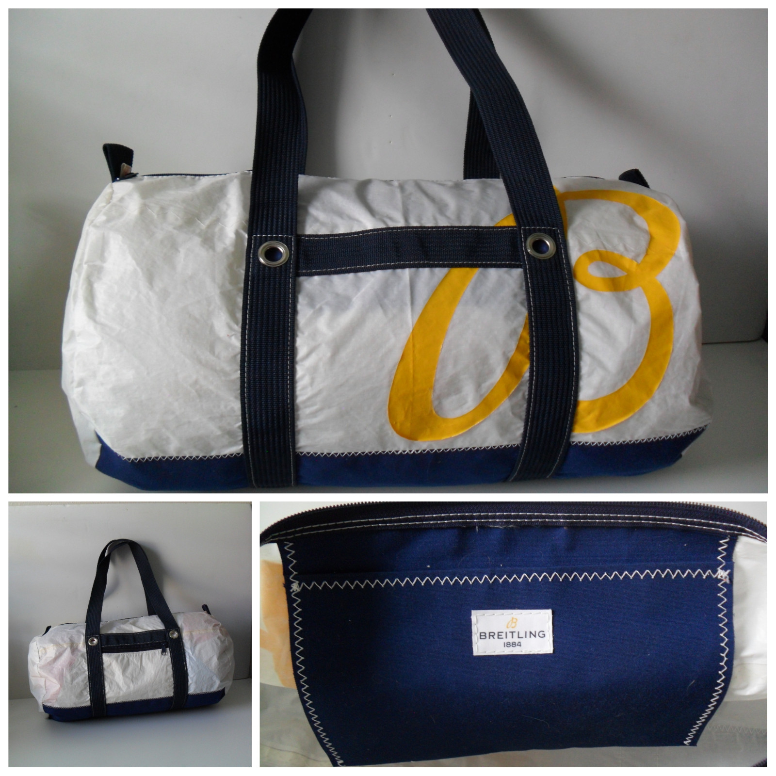 Breitling Duffle Bag – Lightweight Tear and Stain Resistant Sailcloth Material