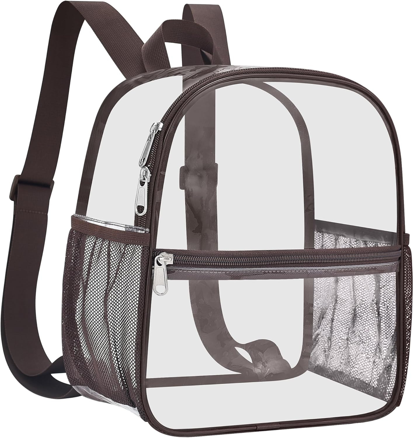 Clear Backpack for Stadium Events Clear Bag Small Stadium Backpack Waterproof 12