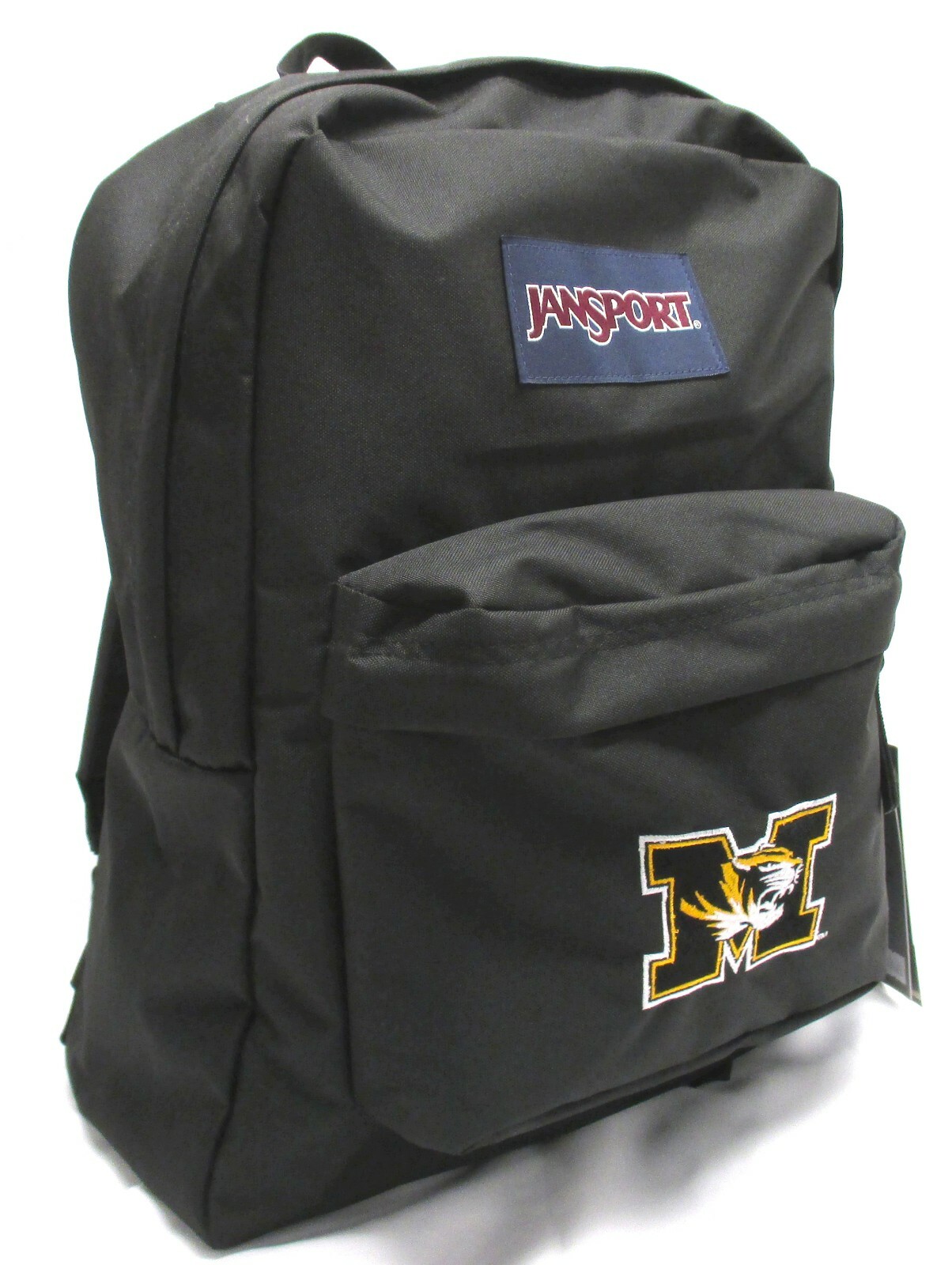NEW Jansport Superbreak Black Mizzou Tigers MU University Missouri Backpack Bag