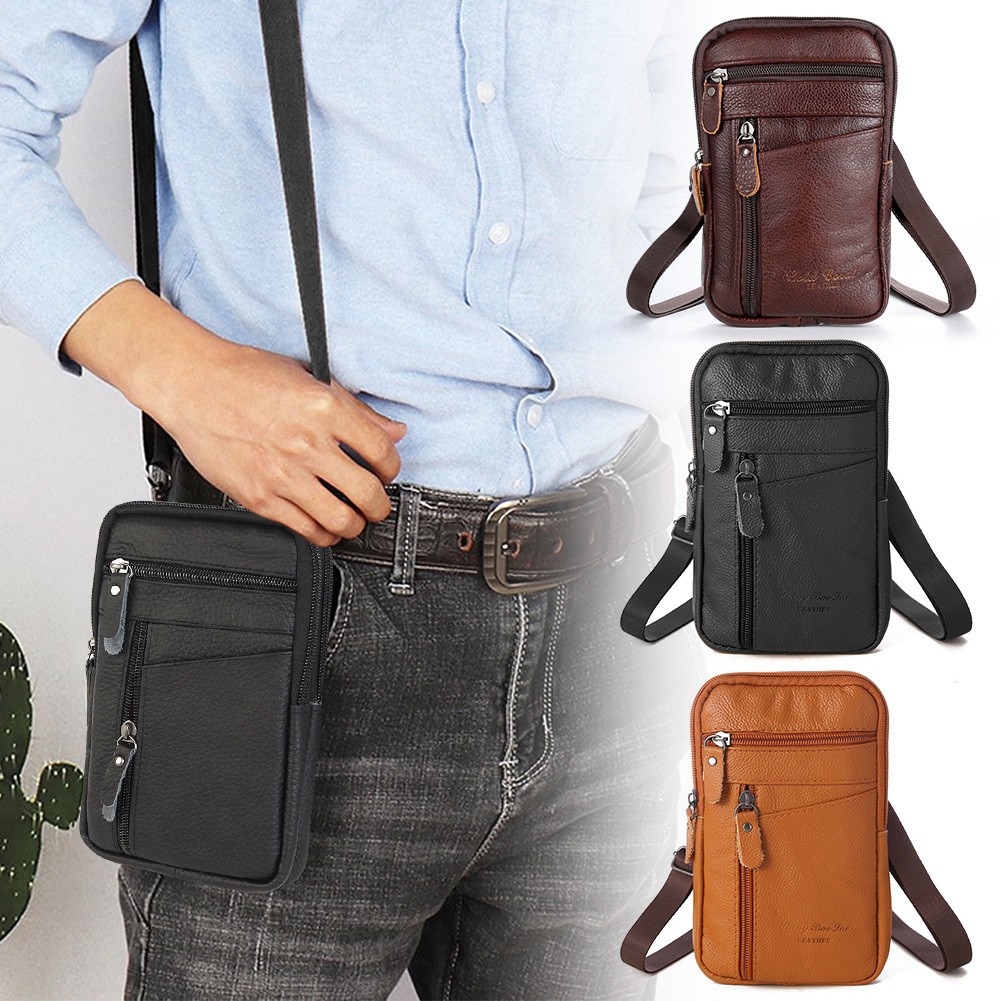 Stylish Crossbody Bag- Multiple Zippered Pockets for Travel & Outdoor Activities