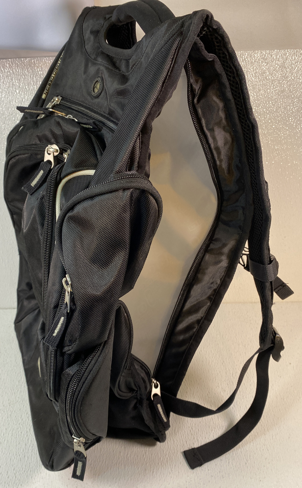 OGIO VT Miltope Seven Compartment Laptop Backpack 21”X 16” Black Excellent Cond