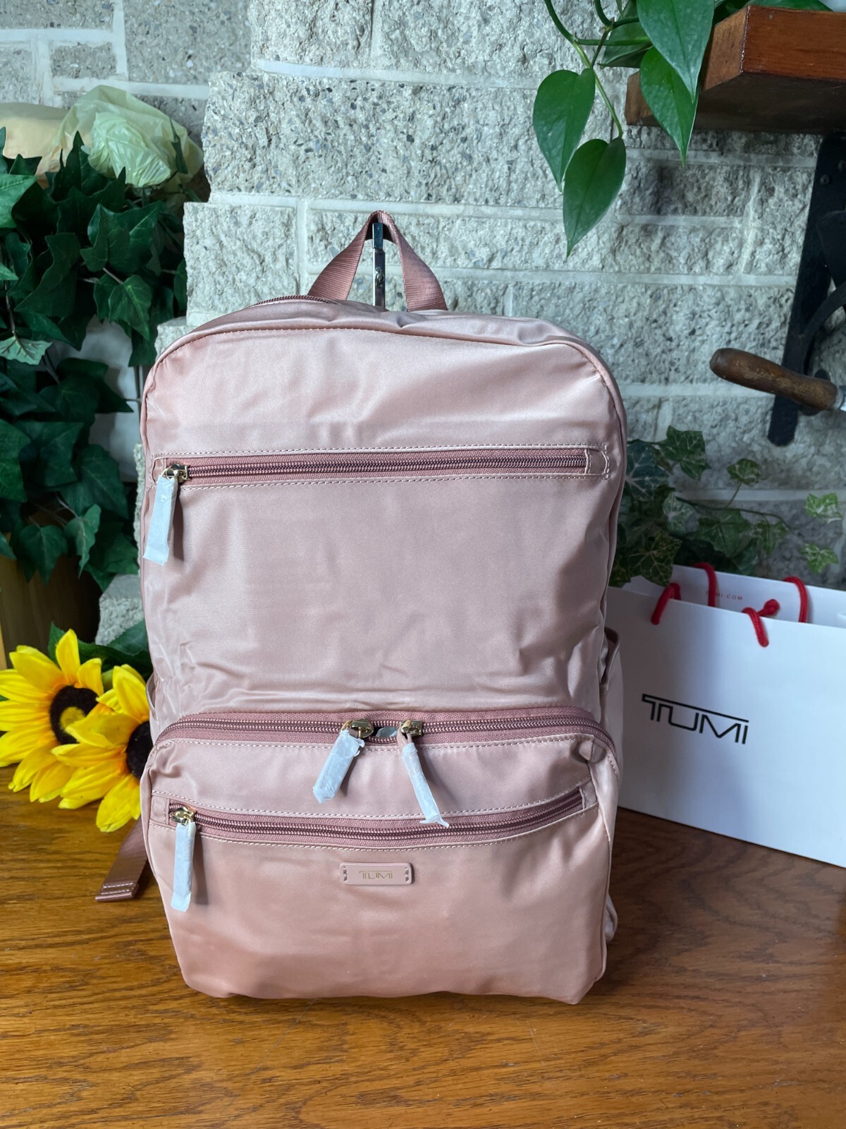 NWT TUMI ROSA PACKABLE BACKPACK FOLDABLE SHOULDER LARGE BAG TRAVEL CARRYON
