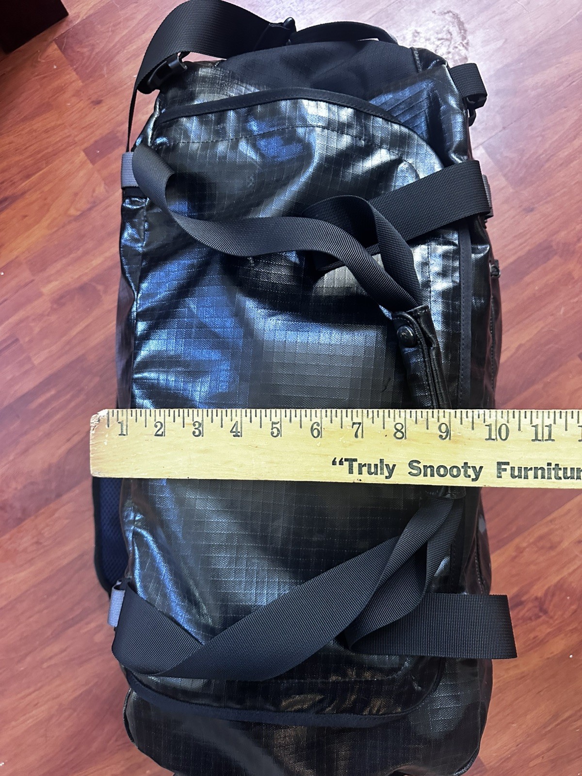 Patagonia Black Hole Duffel Bag/Backpack 60l Glossy Black