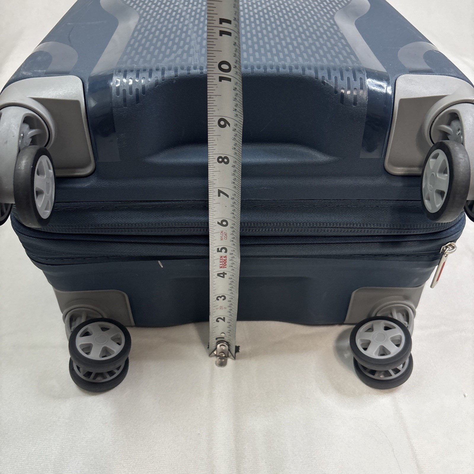 DELSEY Paris Clavel Hardside Expandable Luggage with Spinner Wheels Blue