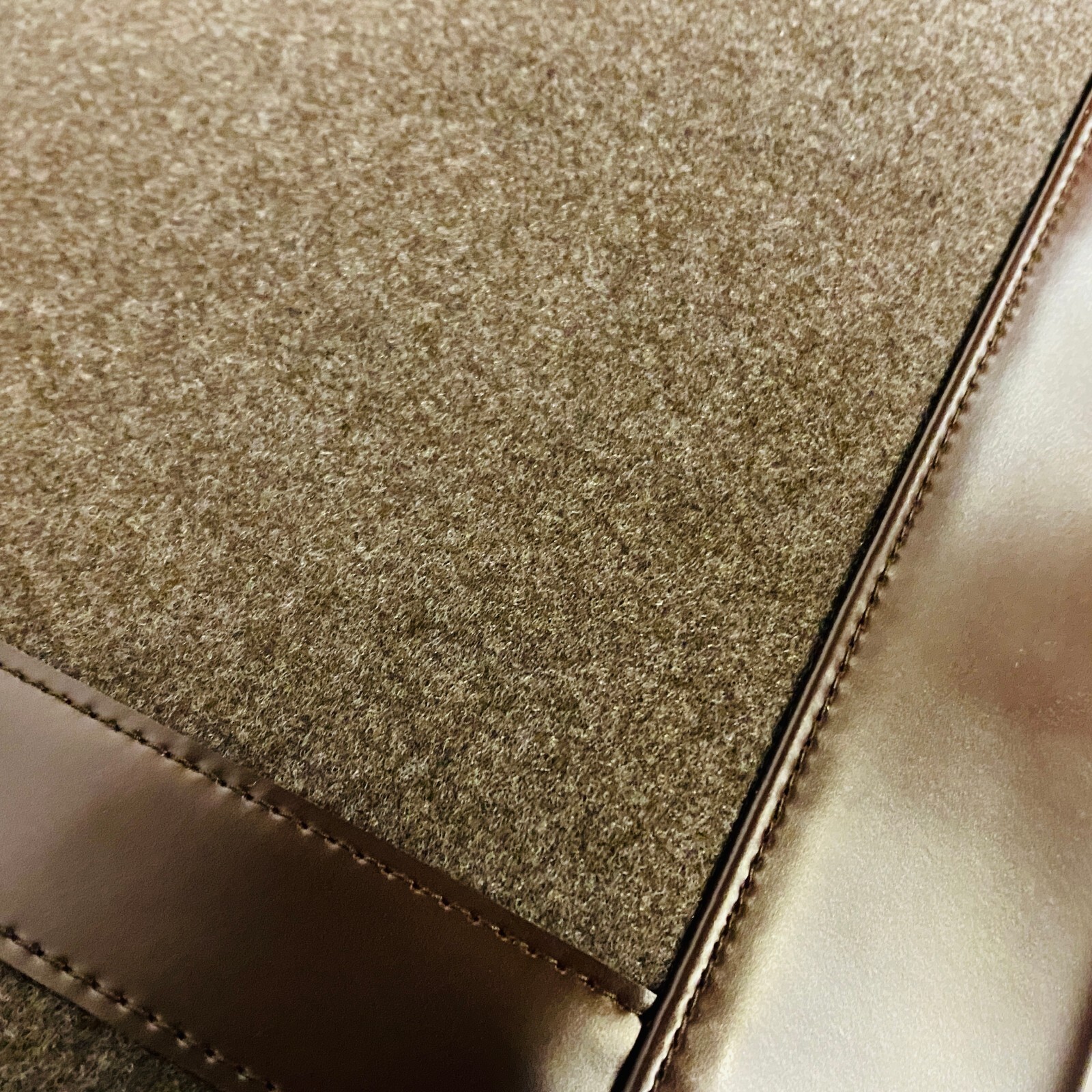 ARAMIS MEN SUEDE DUFFLE BAG BROWN – NEW