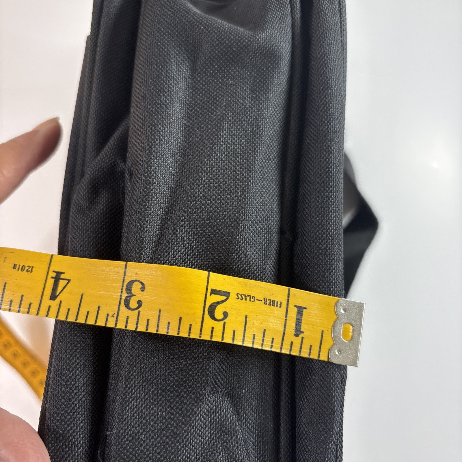 10” Black Men Waterproof Messenger Shoulder Satchel Business Tool Bag Storage