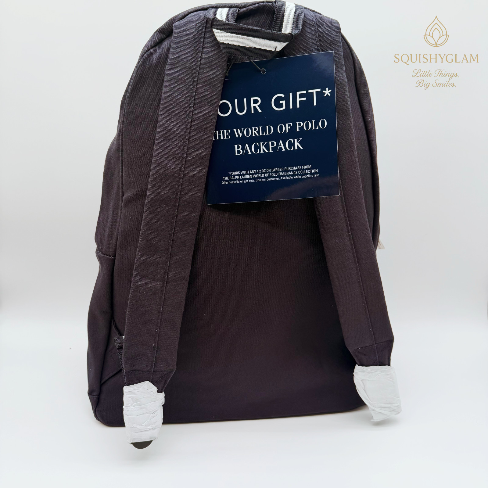 Ralph Lauren Navy Backpack | Authentic | Unisex 30cm x 50 cm new with tag