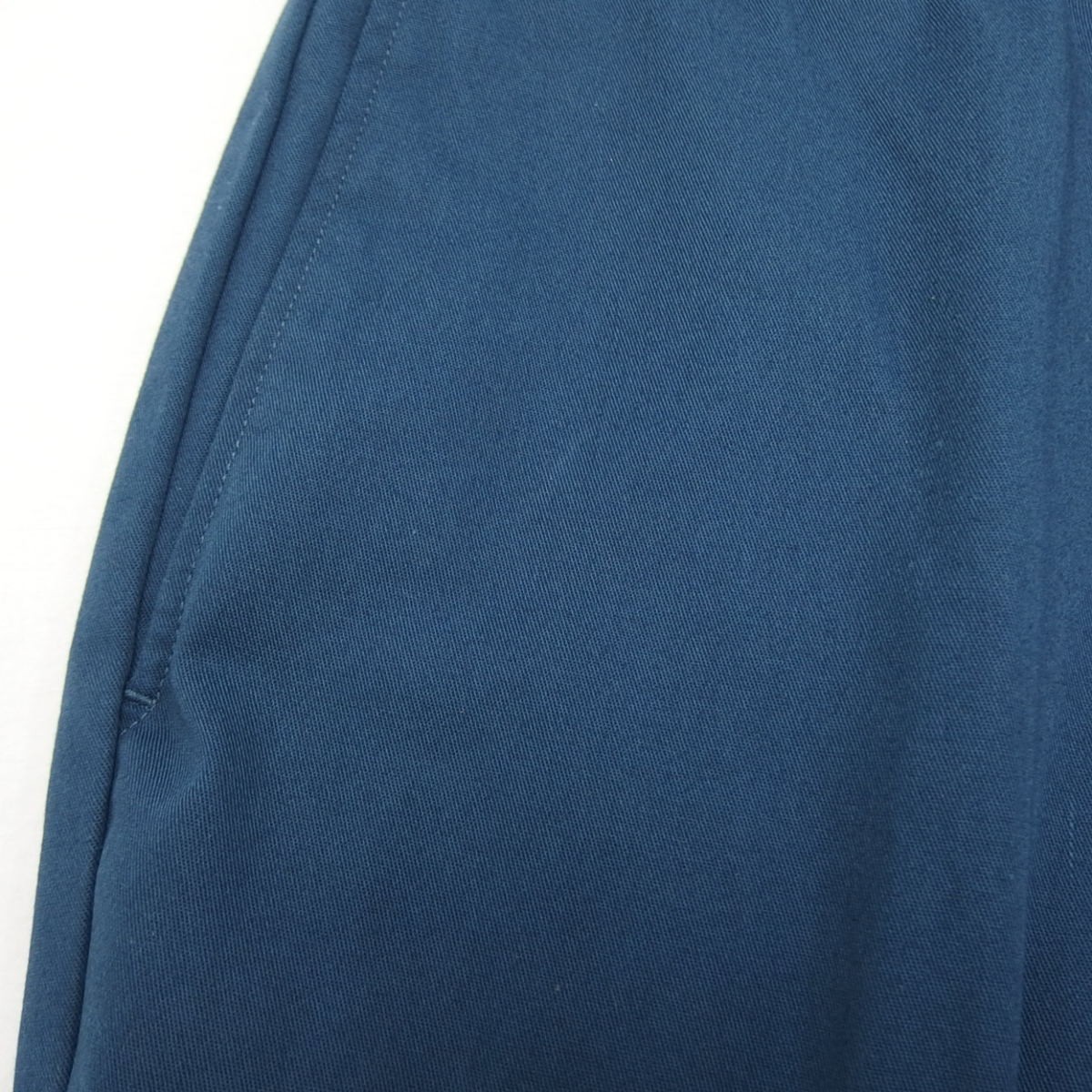 HEAD PORTER PLUS Cropped Pants Size M Blue Polyester Cotton Material Bottoms