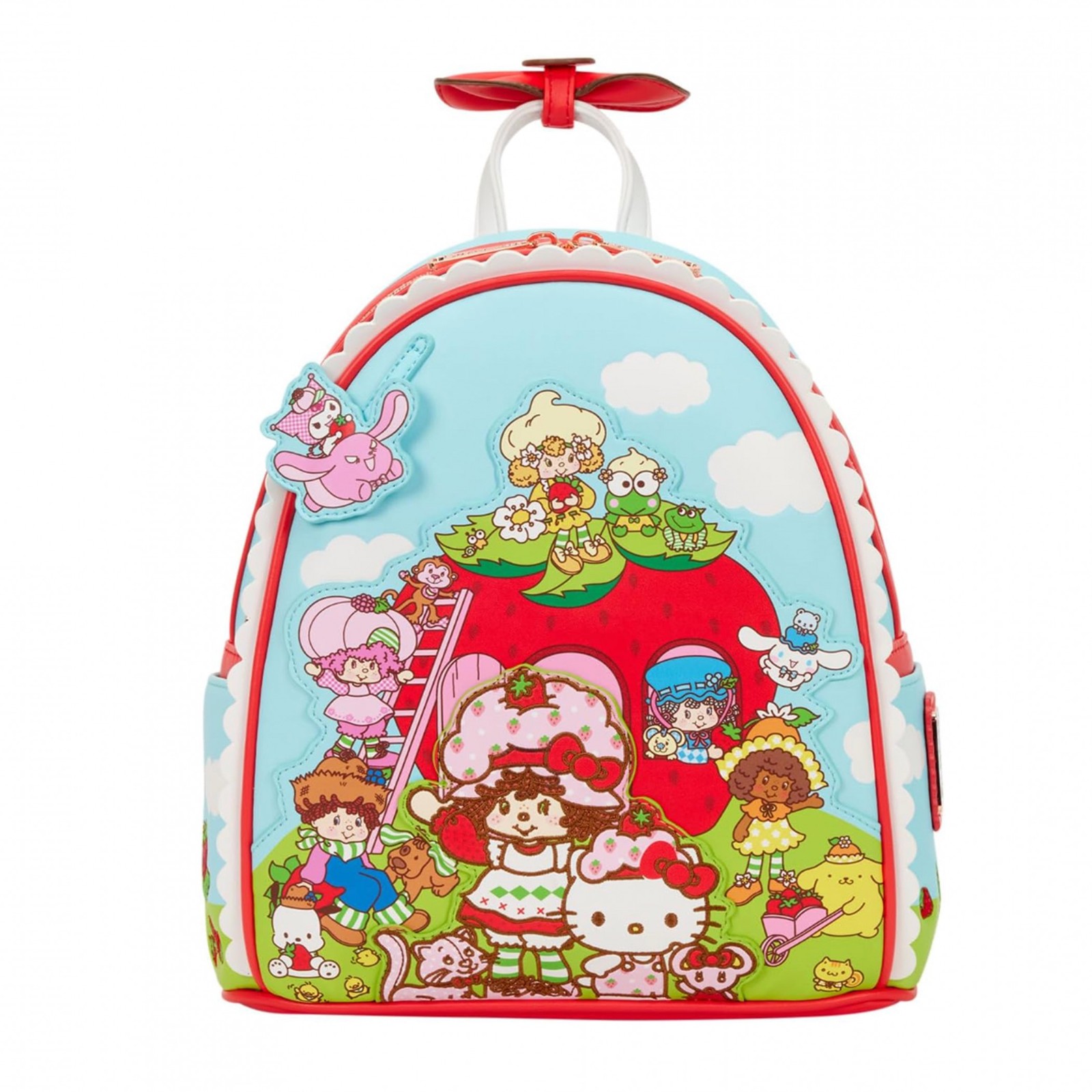 Hello Kitty and Strawberry Shortcake Mini Backpack By Loungefly Multi-Color