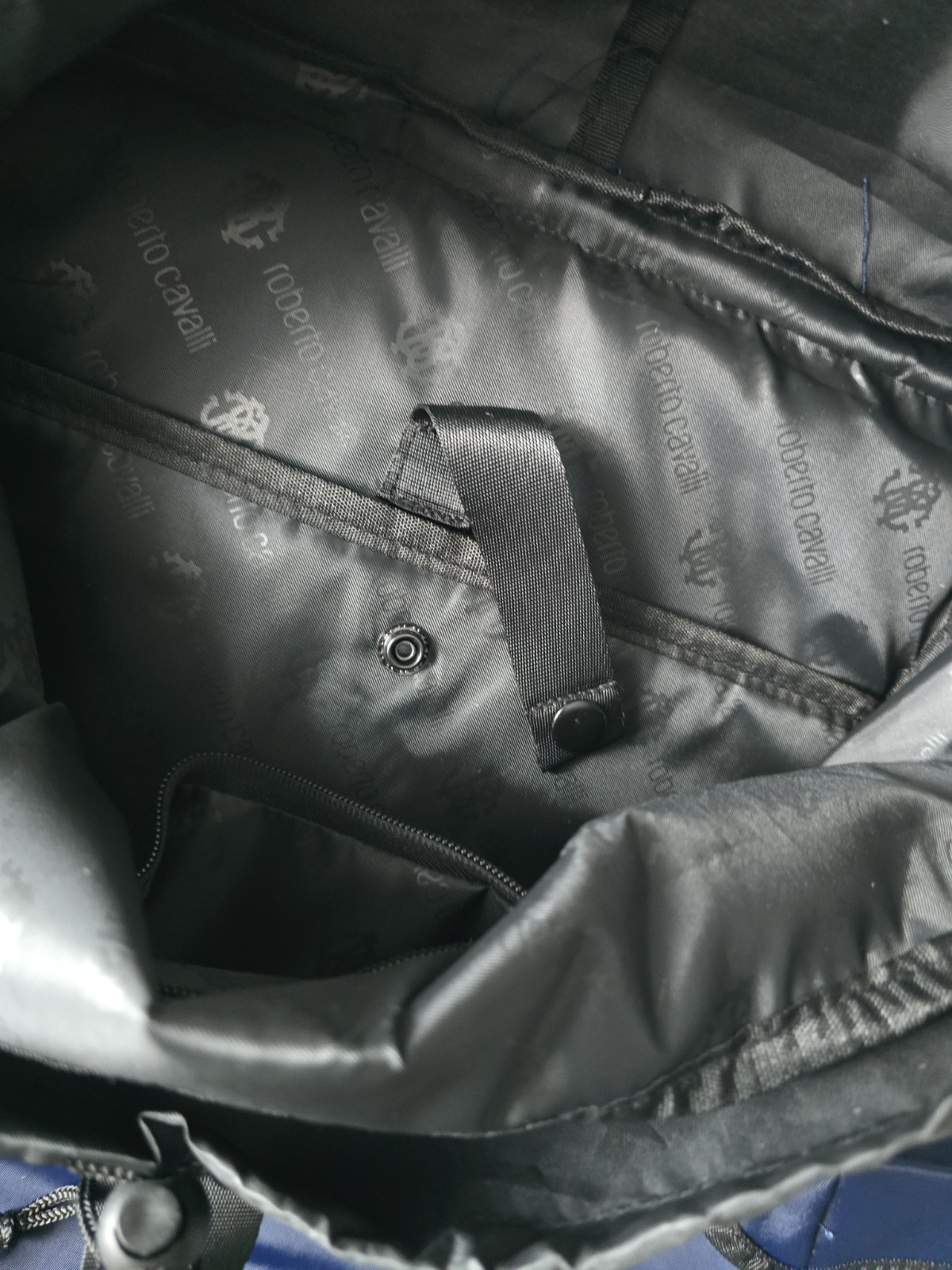 ROBERTO CAVALLI New Navy Large Backpack
