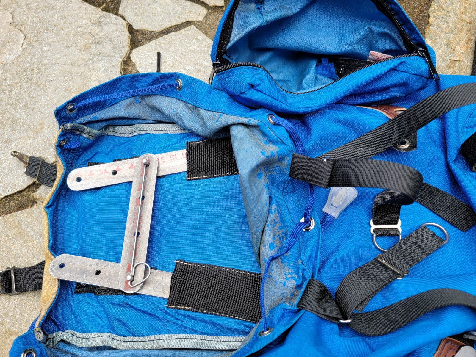 KELTY (Sun Valley, CA) 1970’s Cinch Pack Alpine Hiking Climbing VTG Backpack