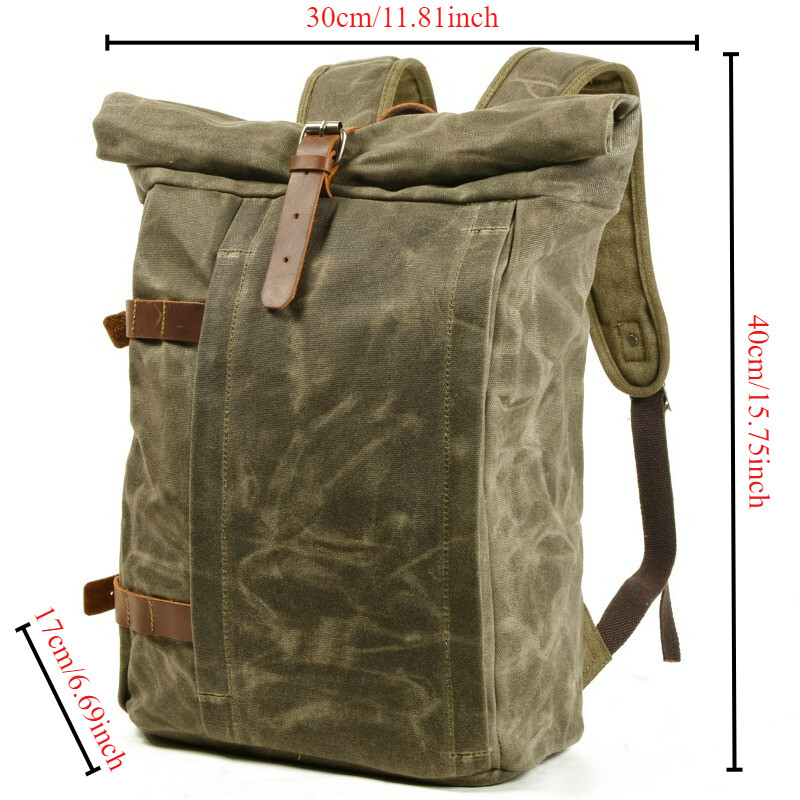 Men Large Capacity Outdoor Mountaineering Waterproof Travel Bag Casual Backpack