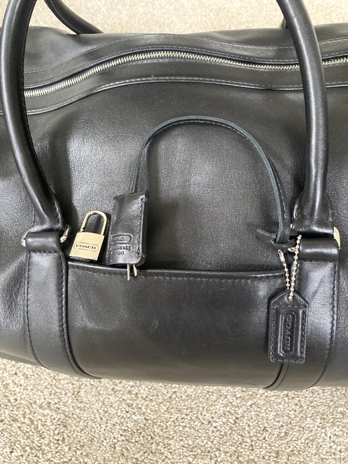 Coach Cabin Leather Duffle Travel Bag – Lexus Edition
